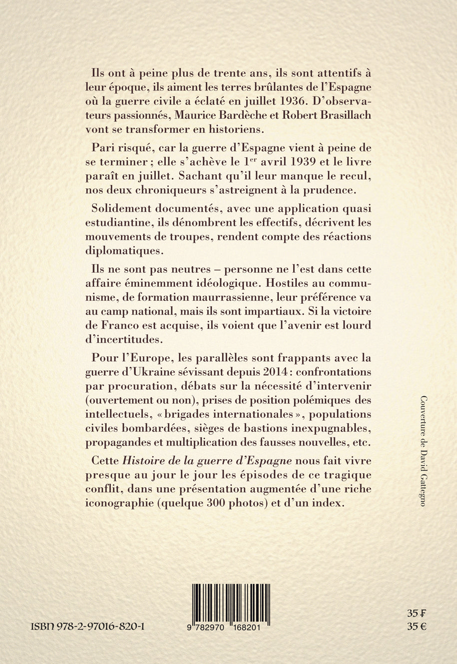 Histoire de la guerre d’Espagne - Robert Brasillach & Maurice Bardèche